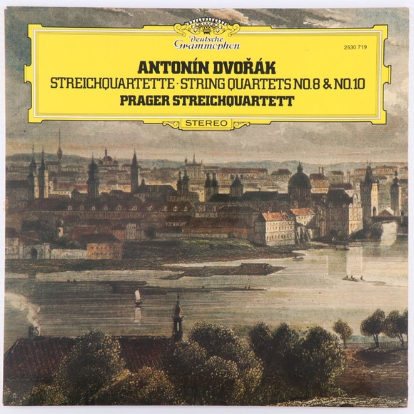 Antonín Dvořák, Prager Streichquartett String Quartets No. 8 & No. 10 LP Record - Picture 1 of 11